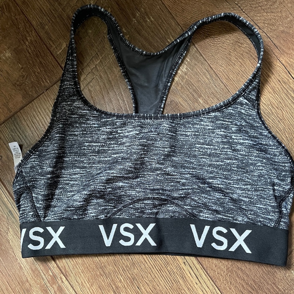 Victoria Secret Sports Bra, Lightly Used, Size Large, Racer back